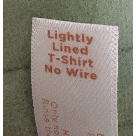 Cacique 40 DDD BRA Green Floral Lightly Lined T-Shirt No Wire LANE Bryant - Picture 7 of 7